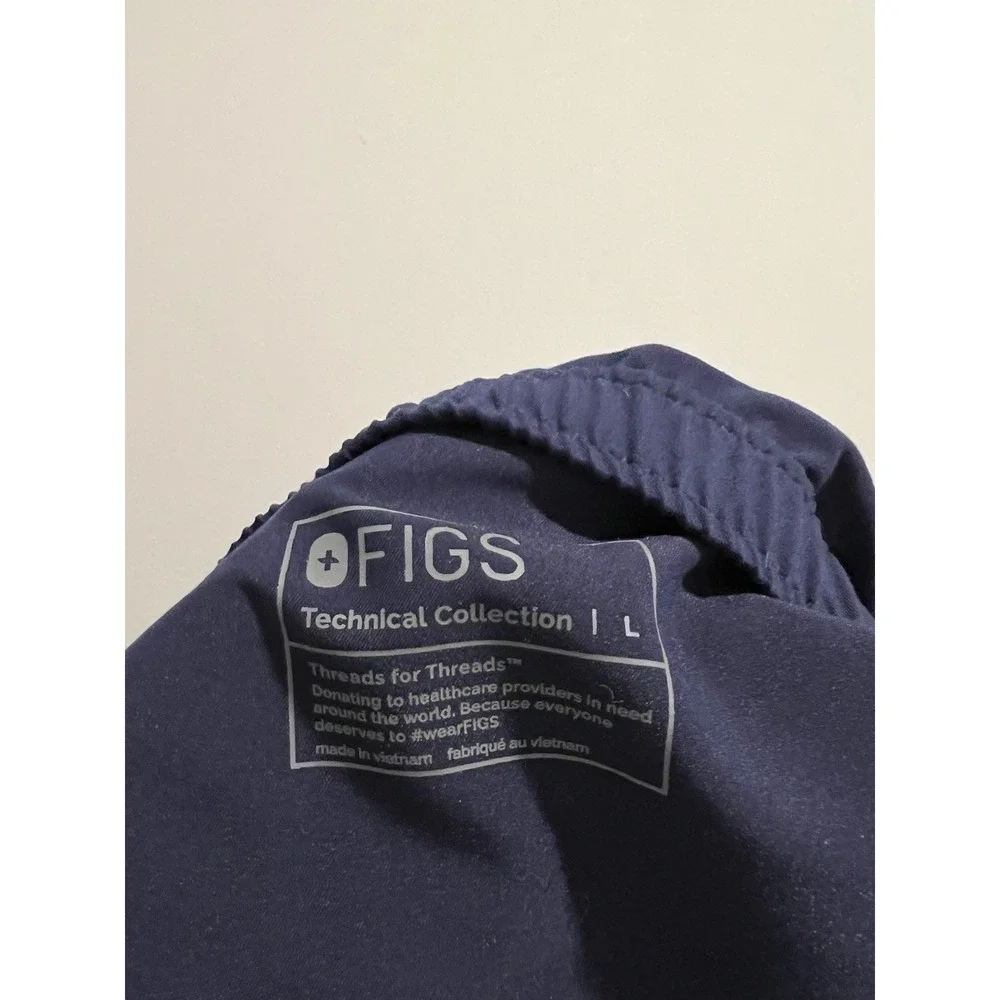 FIGS‎ Tansen Jogger Scrub Pants™ Navy Men's Size Large Nurse Doctor Vet